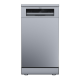 Lavavajillas libre inst 45 cm TEKA DFS 24650 INOX. 114320001, 9 cubiertos, Inoxidable, Clase E